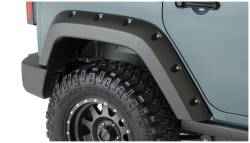 Bushwacker - Bushwacker 10080-02 Pocket Style Rear Fender Flares for 07-18 Jeep Wrangler JK - Image 2