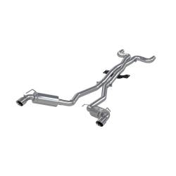 MBRP Exhaust - MBRP Exhaust S7018409 T409 3" Cat-Back Dual Rear Exit w/Muffler 10-15 Camaro - Image 1