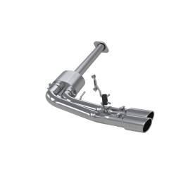 MBRP Exhaust - MBRP Exhaust S5260AL AL 3" Cat-Back Race Dual Out One Side w/Muffler 15-20 F150 - Image 1