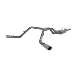 MBRP Exhaust - MBRP Exhaust S5306409 T409 2.5" Cat-Back Dual Split Side Exit for 07-08 Tundra - Image 1