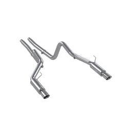 MBRP Exhaust - MBRP Exhaust S7270409 3" Cat-Back Dual Split Rear Exit Race Version T409 - Image 1