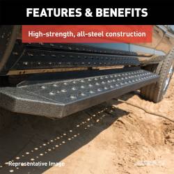 ARIES - ARIES 2055520 RidgeStep Commercial Running Boards w/Mounting Brackets - Image 8