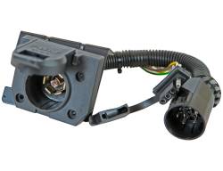 Buyers - Buyers TC1774P 7-Way Dual-Plug OEM Trailer Connector w/8" Prewired Cable - Image 1