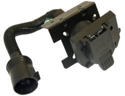 Buyers - Buyers TC1774P 7-Way Dual-Plug OEM Trailer Connector w/8" Prewired Cable - Image 2