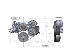 Holley - Holley Performance 20-201 Mid-Mount Accessory Drive System Kit - Image 9