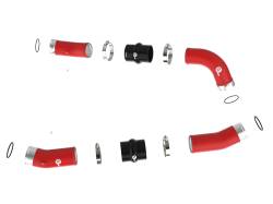 aFe Power - aFe 46-20724-R 2.5/3" Aluminum Hot/Cold Charge Pipe Red for 24-25 LC/Tacoma - Image 2