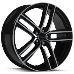 Vision Wheel - Vision Wheel 475V Clutch 19x8.5 5x120 35mm Gloss Black/Machined 475V9812GBMF35 - Image 1
