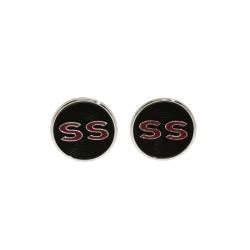 Trim Parts - Trim Parts 2399 1964 Impala SS Door Panel Emblem "SS" PAIR - Image 1