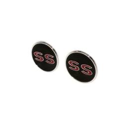 Trim Parts - Trim Parts 2399 1964 Impala SS Door Panel Emblem "SS" PAIR - Image 2