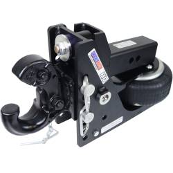 Shocker Hitch - Shocker Hitch SH-HDMB631-200 Shocker HD 20K 2" Max Black Air Receiver Hitch - Image 3