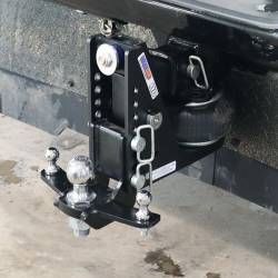 Shocker Hitch - Shocker Hitch SH-HDMB640-200-25SC Shocker HD 20K 2" Max Black Air Receiver Hitch - Image 9