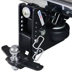 Shocker Hitch - Shocker Hitch SH-HDMB640-200-2SC Shocker HD 20K 2" Max Black Air Receiver Hitch - Image 1