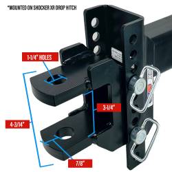 Shocker Hitch - Shocker Hitch SH-XR100-10-360 Shocker XR 12K 2" Adjustable Receiver Hitch - Image 7