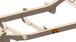 Rust Buster Frameworks - Rust Buster RB8401 Mid Forward Body Mount Each for 96-02 Toyota 4Runner - Image 6