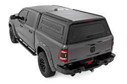 Rough Country Suspension Systems - Rough Country 73402 Modular Truck Bed Cap Black for 19-26 RAM 1500 5.7' Bed - Image 3