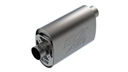 Borla - Borla 400958 ATAK CrateMuffler 3" Offset In/3" Center Out 6 x 10.34" Oval Chevy - Image 1