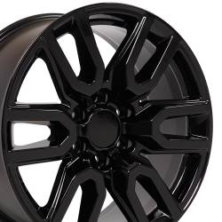OE Wheels LLC - OE Wheels CV36 20x9 6x5.5 24mm Gloss Black CV36-20090-6550-28B - Image 1
