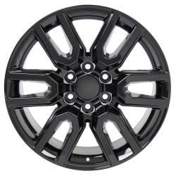 OE Wheels LLC - OE Wheels CV36 20x9 6x5.5 24mm Gloss Black CV36-20090-6550-28B - Image 2