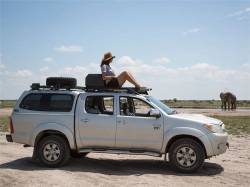 Front Runner - Front Runner KRTH010T Slimline II Roof Rack Kit for 05-15 Toyota Hilux - Image 6