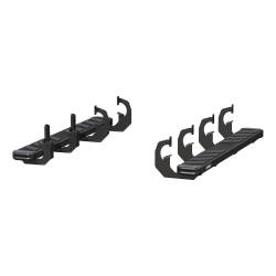ARIES - ARIES 2554010 NovaTrac 6"x53" Black Steel Running Boards Select Silverado/Sierra - Image 1