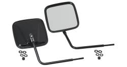 Kentrol - Kentrol 50443 Black Outback Mirrors Pair for 76-18 Jeep Wrangler CJ/YJ/TJ/JK - Image 1