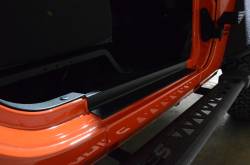 Kentrol - Kentrol 80585 Textured Black Entry Guards 4pc for 07-18 Jeep Wrangler JK 4DR - Image 4