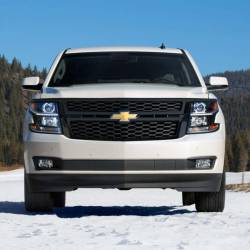 Trim Illusion - Trim Illusion ABS6582BLK Black Front Grille Overlay 15-20 Tahoe/Suburban LS/LT - Image 4