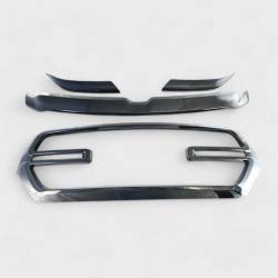 Trim Illusion - Trim Illusion ABS6583BLK Black Front Grille Overlay for 19-24 RAM 1500 - Image 1