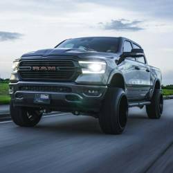 Trim Illusion - Trim Illusion ABS6583BLK Black Front Grille Overlay for 19-24 RAM 1500 - Image 4