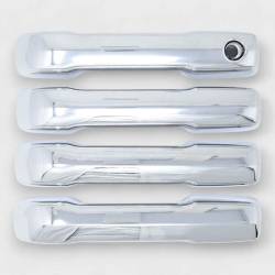 Trim Illusion - Trim Illusion DH333 Front/Rear Door Handle Covers Chrome for Tundra/Tacoma - Image 1