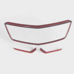 Trim Illusion - Trim Illusion ABS6805BLK Black Front Grille Overlay 20-25 Cadillac XT5 - Image 3