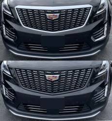 Trim Illusion - Trim Illusion ABS6805BLK Black Front Grille Overlay 20-25 Cadillac XT5 - Image 4