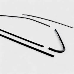 Trim Illusion - Trim Illusion WT6007BLK Black Front&Rear Window Trim Set for 18-24 Toyota Camry - Image 2