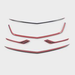 Trim Illusion - Trim Illusion ABS6813BLK Black Front Grille Overlay 20-25 Cadillac XT6 - Image 3