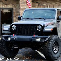 Trim Illusion - Trim Illusion ABS6814BLK Black Front Grille Overlay for 20-25 Gladiator Sport - Image 4