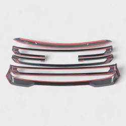 Trim Illusion - Trim Illusion ABS6815BLK Black Front Grille Overlay 20-23 GMC Acadia SLE/SLT - Image 3