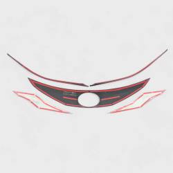 Trim Illusion - Trim Illusion ABS6819BLK Black Front Grille Overlay for 22-25 Toyota Sienna - Image 3