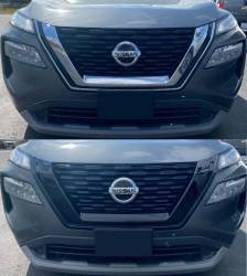 Trim Illusion - Trim Illusion ABS6820BLK Black Front Grille Overlay for 21-23 Nissan Rogue - Image 4