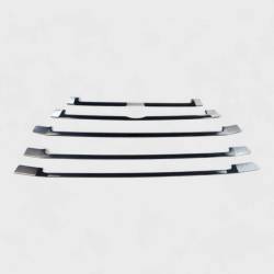 Trim Illusion - Trim Illusion ABS6832BLK Black Front Grille Overlay for 17-19 Toyota Highlander - Image 1