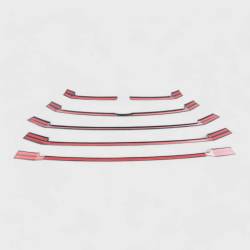 Trim Illusion - Trim Illusion ABS6832BLK Black Front Grille Overlay for 17-19 Toyota Highlander - Image 3