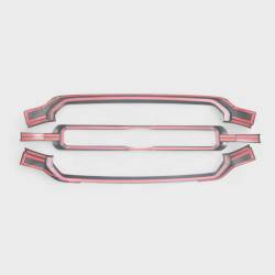Trim Illusion - Trim Illusion ABS6837BLK Black Front Grille Overlay 21-23 Ford F150 XL/XLT - Image 3