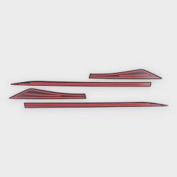 Trim Illusion - Trim Illusion SM6110BLK Body Side Trim Molding Black for 21-25 Nissan Rogue - Image 3