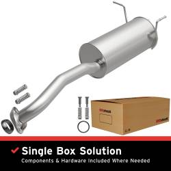 BRExhaust - BRExhaust 108-0246 Direct-Fit Rear Muffler Kit - Image 1