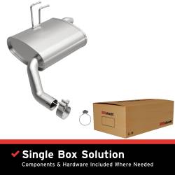 BRExhaust - BRExhaust 108-0255 Direct-Fit Rear Muffler Kit - Image 1