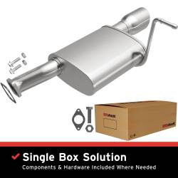 BRExhaust - BRExhaust 108-0265 Direct-Fit Rear Muffler Kit - Image 1