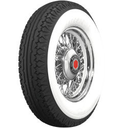 Coker - Coker 709061 750-17 Firestone 4.75" White Wall Balloon - Image 1