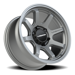 Vision Wheel - Vision Wheel 351-7836SG10 351 Flow 17x8.5 6x135 10mm Satin Gray - Image 1