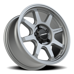 Vision Wheel - Vision Wheel 351-7873SG10 351 Flow 17x8.5 5x5.0 10mm Satin Gray - Image 1