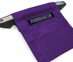 SpiderWebShade Mesh Interior Storage Organizer-Purple SWS-GRBBAG-01-PRP