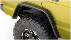 Bushwacker - Bushwacker 10922-07 Flat Style Front/Rear Fender Flares Black for Jeep XJ - Image 3